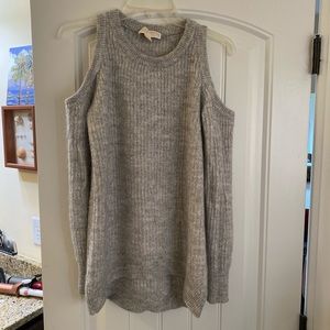 NWT Michael Kors cold shoulder sweater